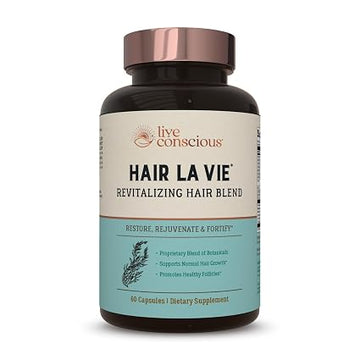 Hair La Vie Hair Growth Vitamins for Women – Biotin, Collagen & Saw Palmetto – 60 Capsules