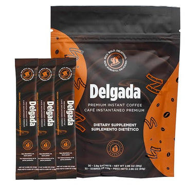 Total Life Changes - Delgada Instant Coffee - 30 Sachets