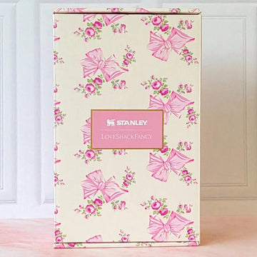 Stanley x LoveShackFancy Rosa Beaux Pink 40oz Tumbler